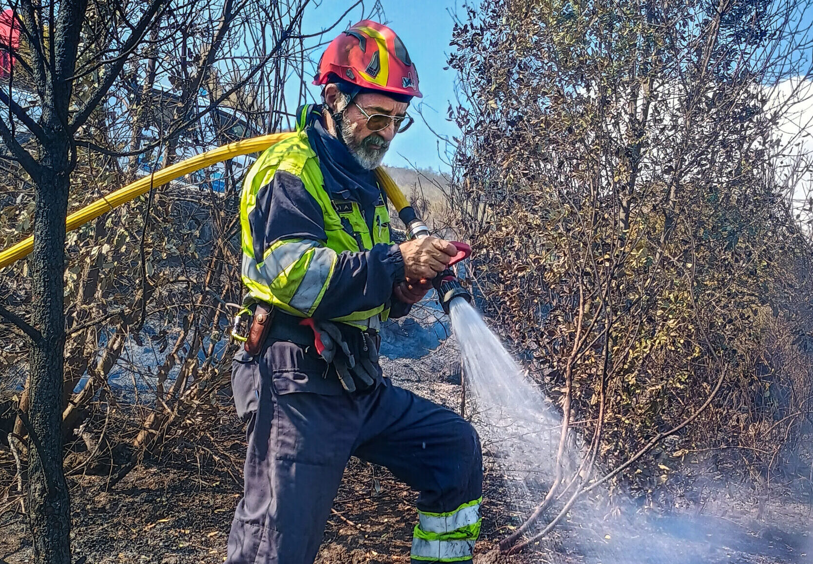 Incendio Vesuvio, Napoli