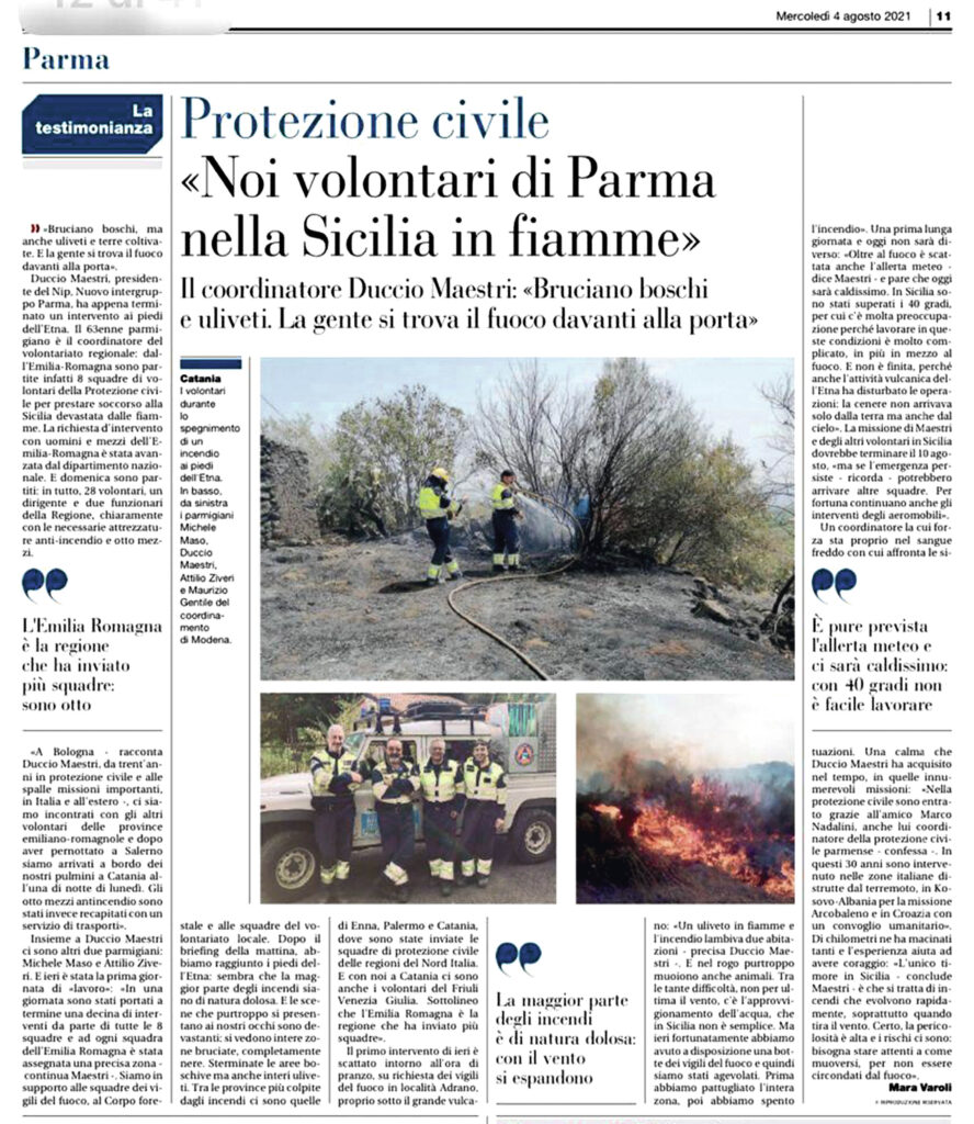 Incendi Sicilia