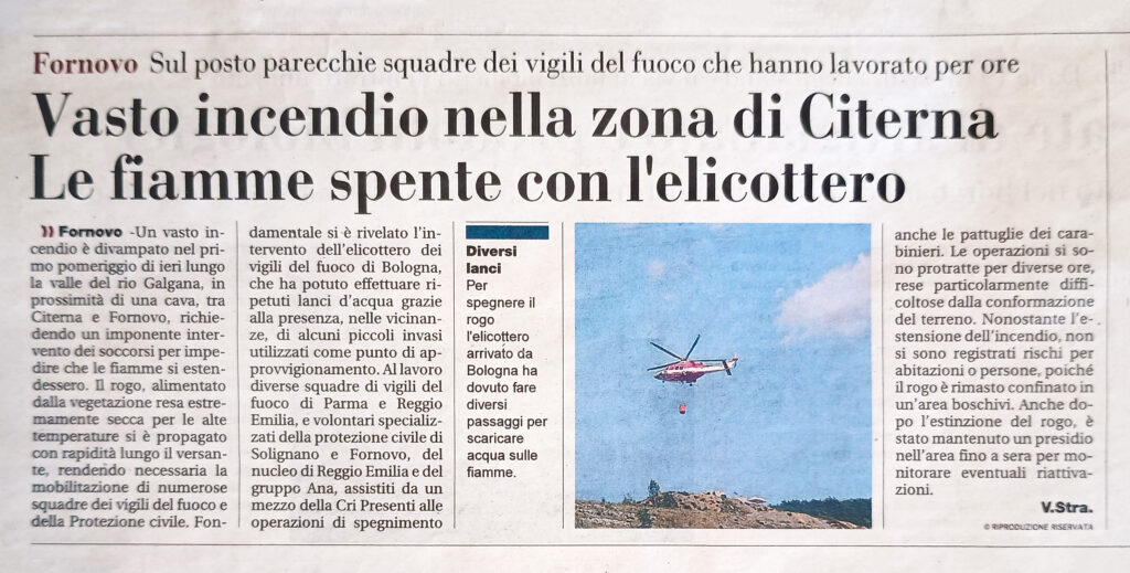 Incendio Citerna
